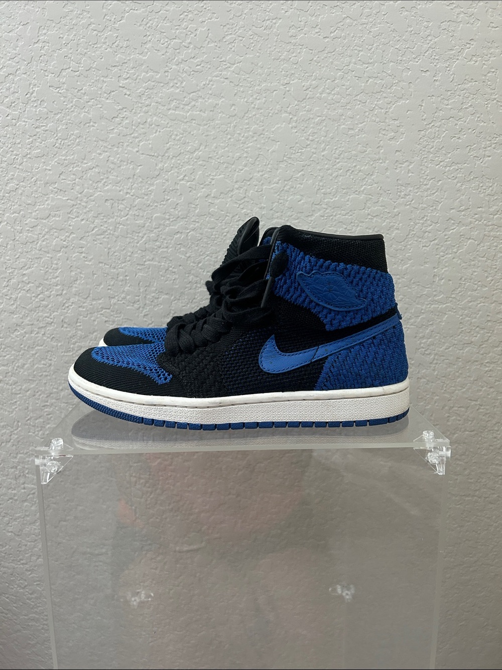 Nike Kids Air Jordan 1 Mid Knit - Black & Royal Blue